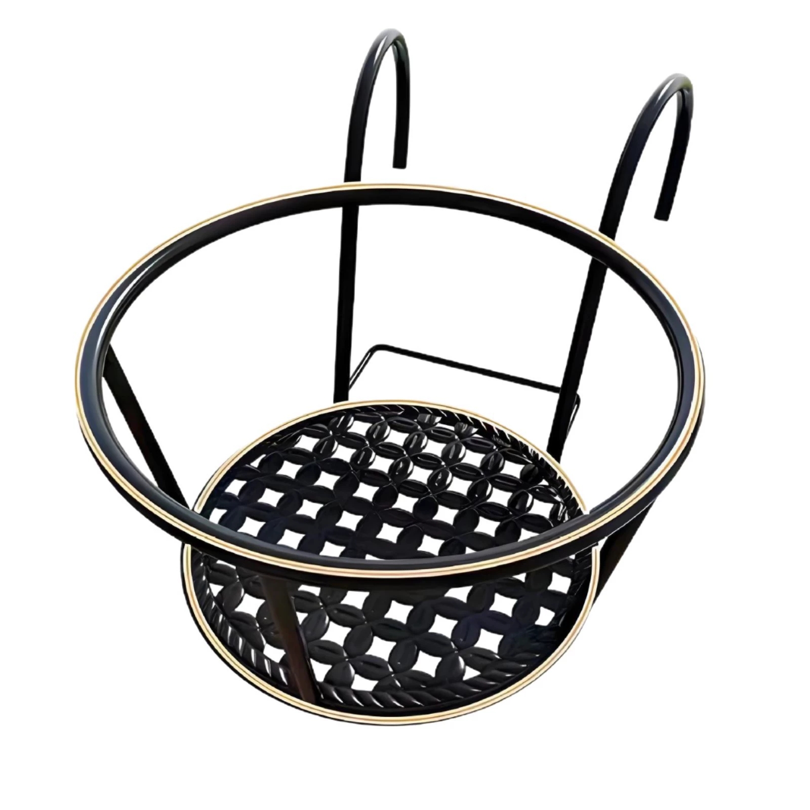 Wrought Iron Balcony Hanging F - Spider Plant Hanging recension och pris