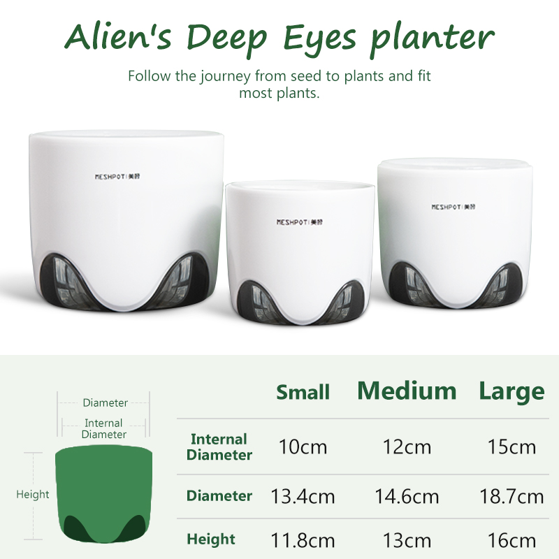 Meshpot Orchid Pots with Holes - Aloe Vera Pot recension och pris