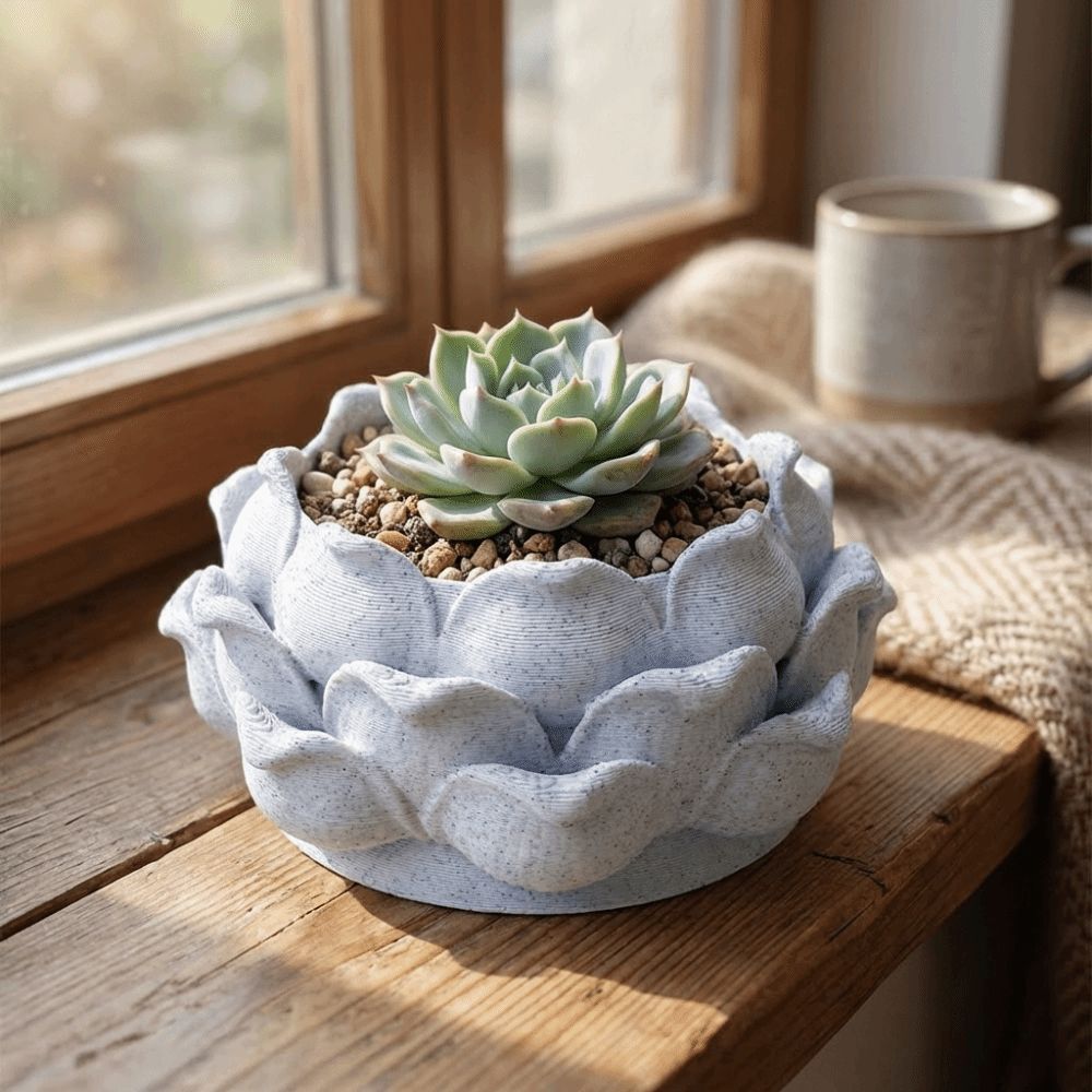 Lotus Shaped Succulent Plant P - Echeveria Succulent recension och pris