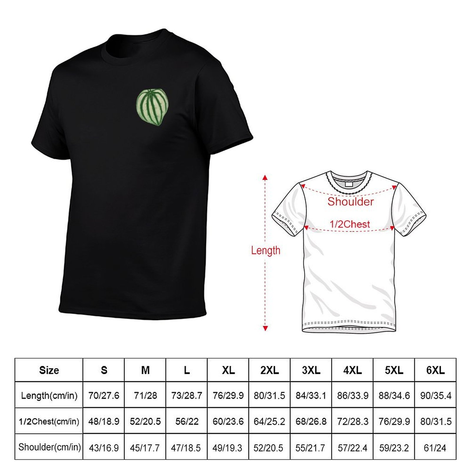 Watermelon Peperomia T-Shirt a - Peperomia Watermelon recension och pris